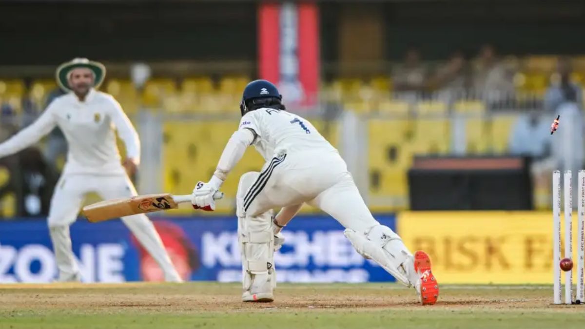 Team India reached the threshold of defeat