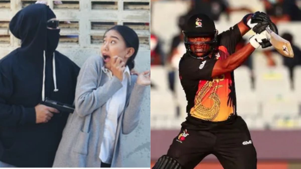 This international cricketer was sentenced to three years in prison for assaulting a woman and stealing her phone.