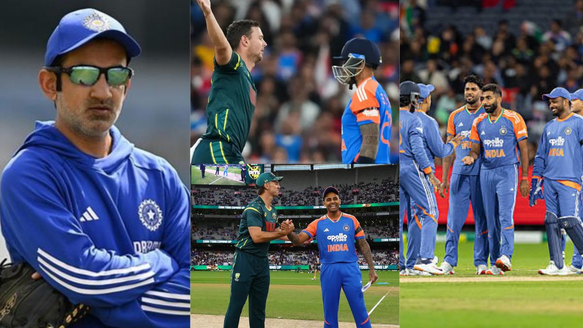 मेलबर्न टी20 की हार से गुस्से में आए कोच गंभीर, तीसरे टी20 मैच से इन 3 खिलाड़ियों की कर रहे छुट्टी 1 Coach Gautam Gambhir, angered by the T20 loss in Melbourne, is dropping these three players from the third T20 match.
