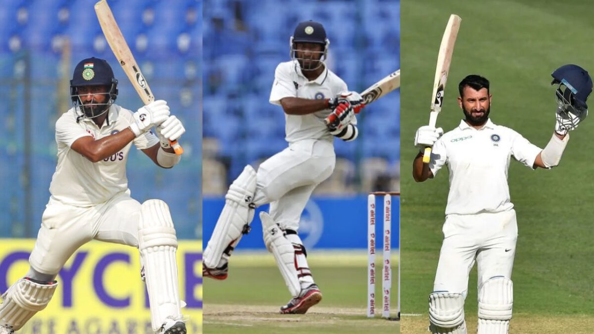 6,4,4,4,4,4,4…… Cheteshwar Pujara का रणजी में कोहराम, गेंदबाजों पर नहीं किया रहम अकेले ठोक डाले 352 रन