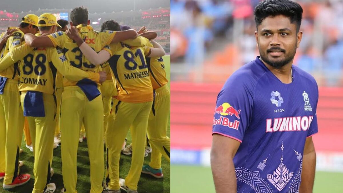 सैमसन के CSK में जाने से चेन्नई सुपर किंग्स की प्लेइंग इलेवन आई सामने, आयुष, ऋतुराज, संजू, दुबे, ब्रेविस, धोनी......