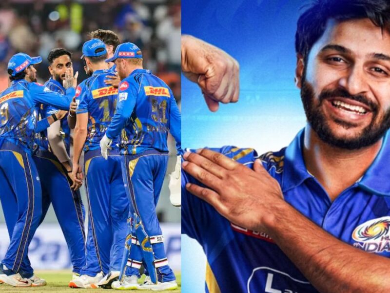 शार्दुल ठाकुर ट्रेड होकर मुंबई इंडियंस में हुए शामिल, आने के लिए अंबानी परिवार से ली इतने करोड़ की रकम