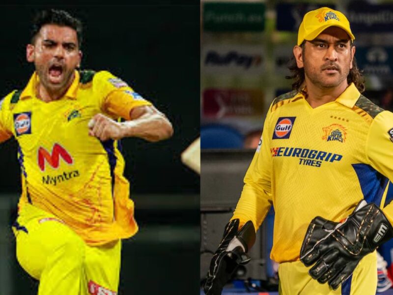 एमएस धोनी का मास्टर स्ट्रोक, Deepak Chahar को किया फिर से टीम में शामिल