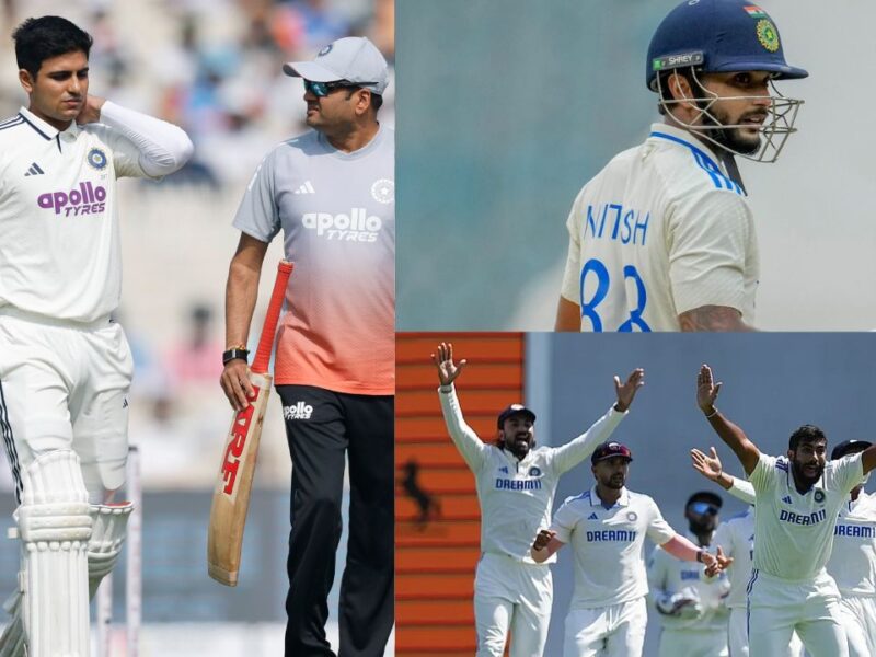 रेड्डी की वापसी, चोटिल शुभमन गिल बाहर, गुवाहाटी में होने वाले दूसरे टेस्ट के लिए India की 15 सदस्यीय टीम आई सामने