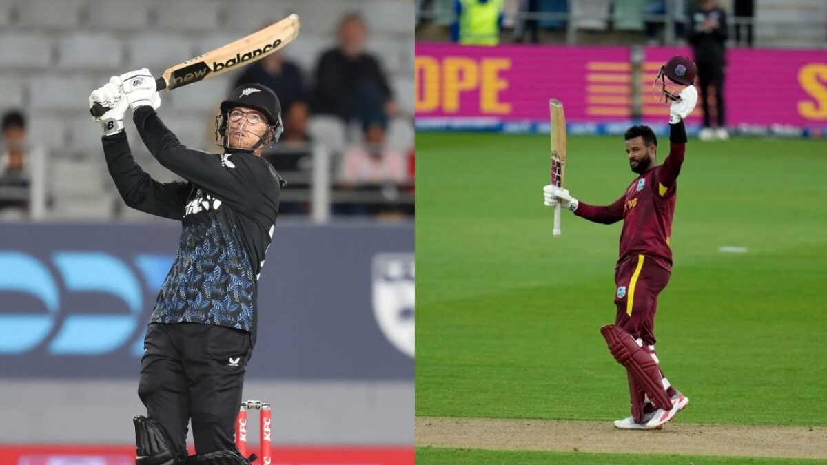 शाई होप के तूफानी शतक पर सैंटनर के कैमियों ने फेरा पानी, New Zealand ने 5 विकेट से जीता दूसरा ODI