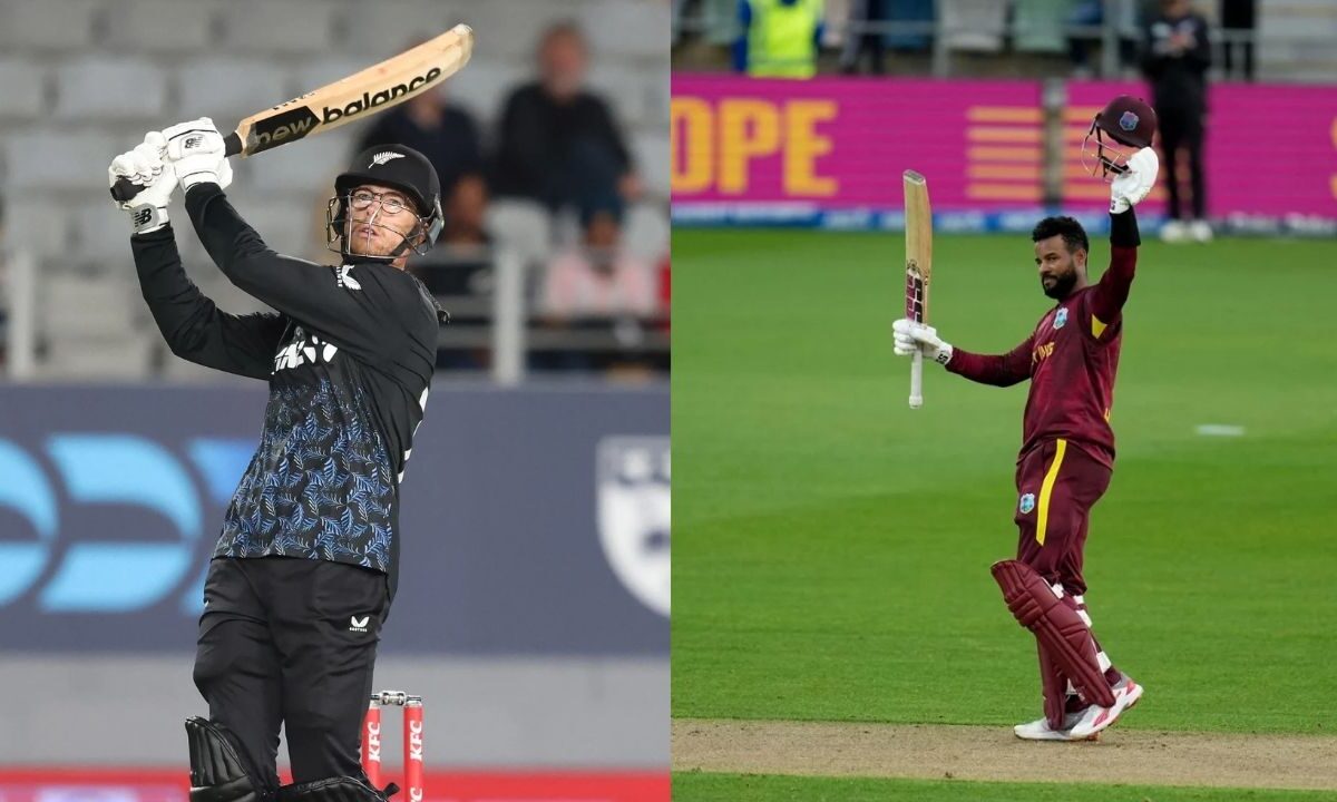 शाई होप के तूफानी शतक पर सैंटनर के कैमियों ने फेरा पानी, New Zealand ने 5 विकेट से जीता दूसरा ODI