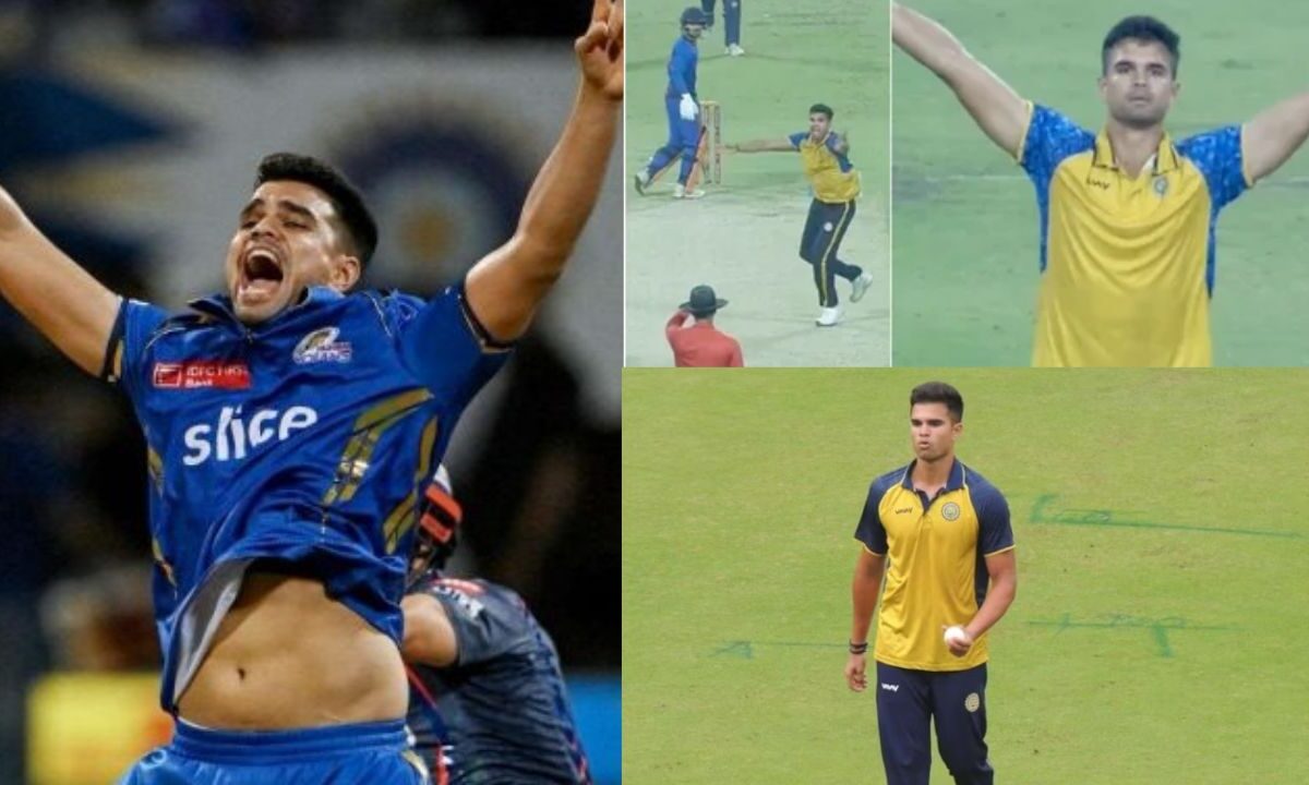 W,W,W.... Arjun Tendulkar के ऑलराउंड प्रदर्शन से जीता गोवा, 4 ओवर में 17 रन देकर चटकाए 3 विकेट, बल्ले से भी बनाए रन