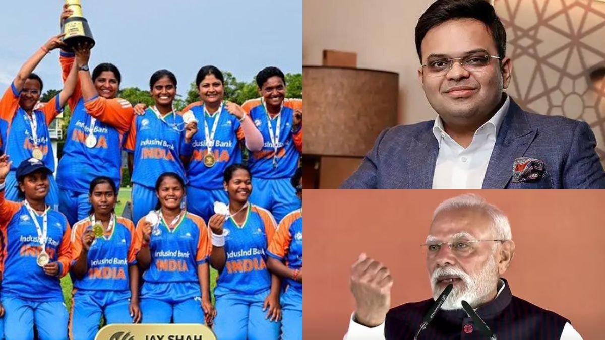 From PM Modi to Jay Shah, everyone congratulated Blind Team India on winning the World Cup and showered love on the daughters of the country.