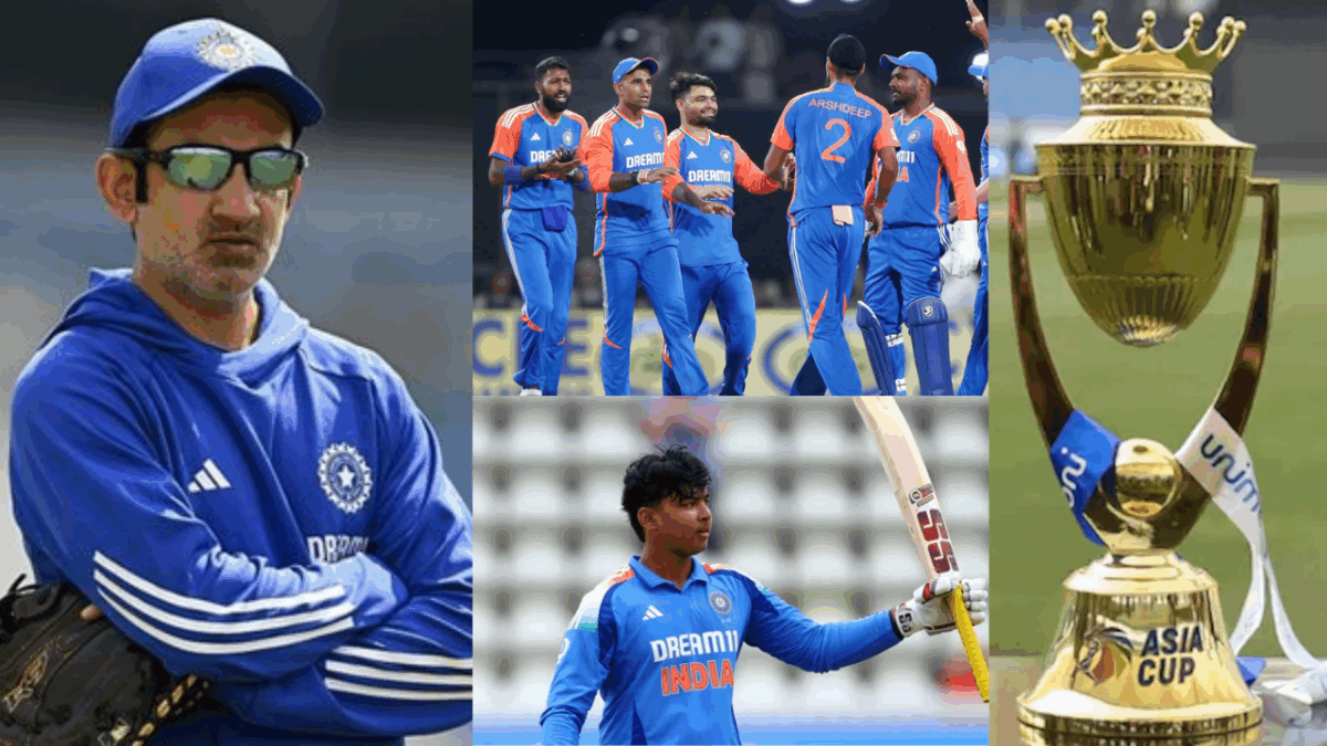 गंभीर ने मात्र 14 साल की उम्र मे खोले वैभव सूर्यवंशी की किस्मत के दरवाजे, एशिया कप के लिए टीम इंडिया मे जगह 1 Team India