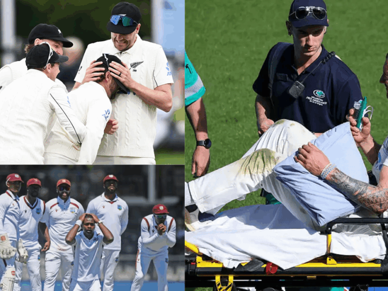 LIVE मैच में न्यूजीलैंड के क्रिकेटर को लगी भयंकर चोट, स्ट्रेचर पर गया मैदान से बाहर, आगे हिस्सा लेना मुश्किल