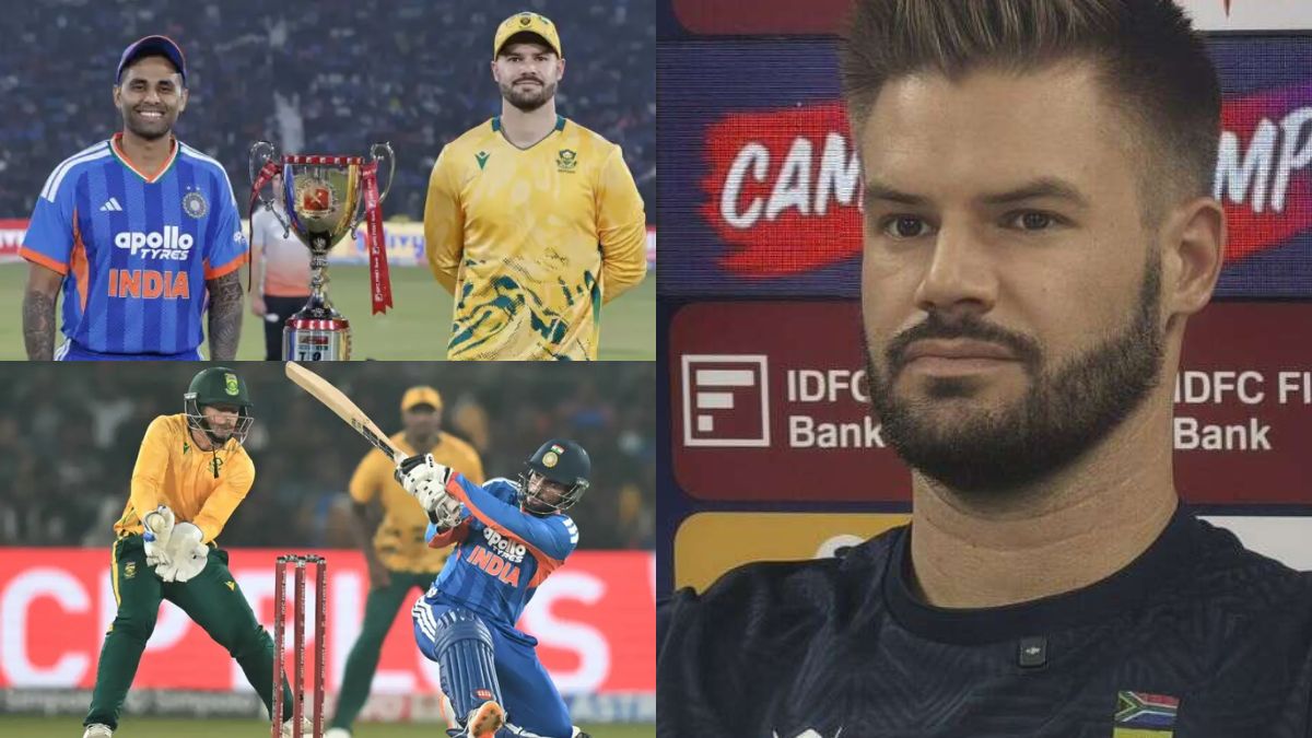 "Sadly, in the first match itself...." Aiden Markram, heartbroken after losing his first match, expressed his grief in the post-match presentation.