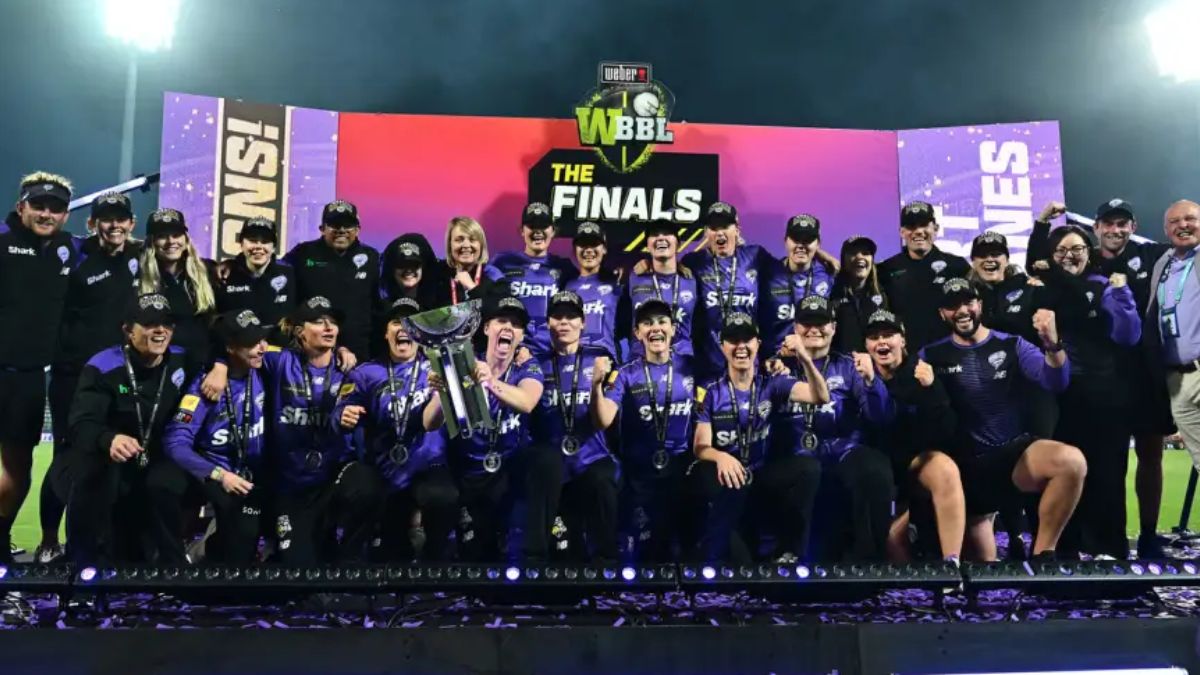 होबार्ट हरिकेंस की महिला टीम ने जीता बिग बैश लीग 2025 का ख़िताब, हिस्ट्री में पहली बार बनी चैंपियन 2 Hobart Hurricanes Women vs Perth Scorchers Women, Final