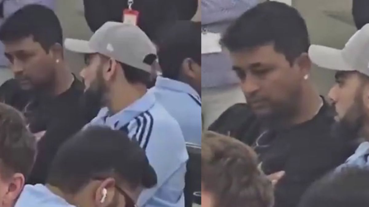 Rohit Sharma and Virat Kohli seen with Pragyan Ojha