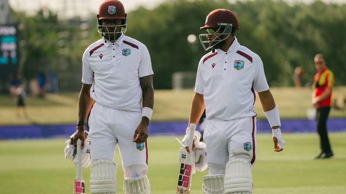 West Indies team drew