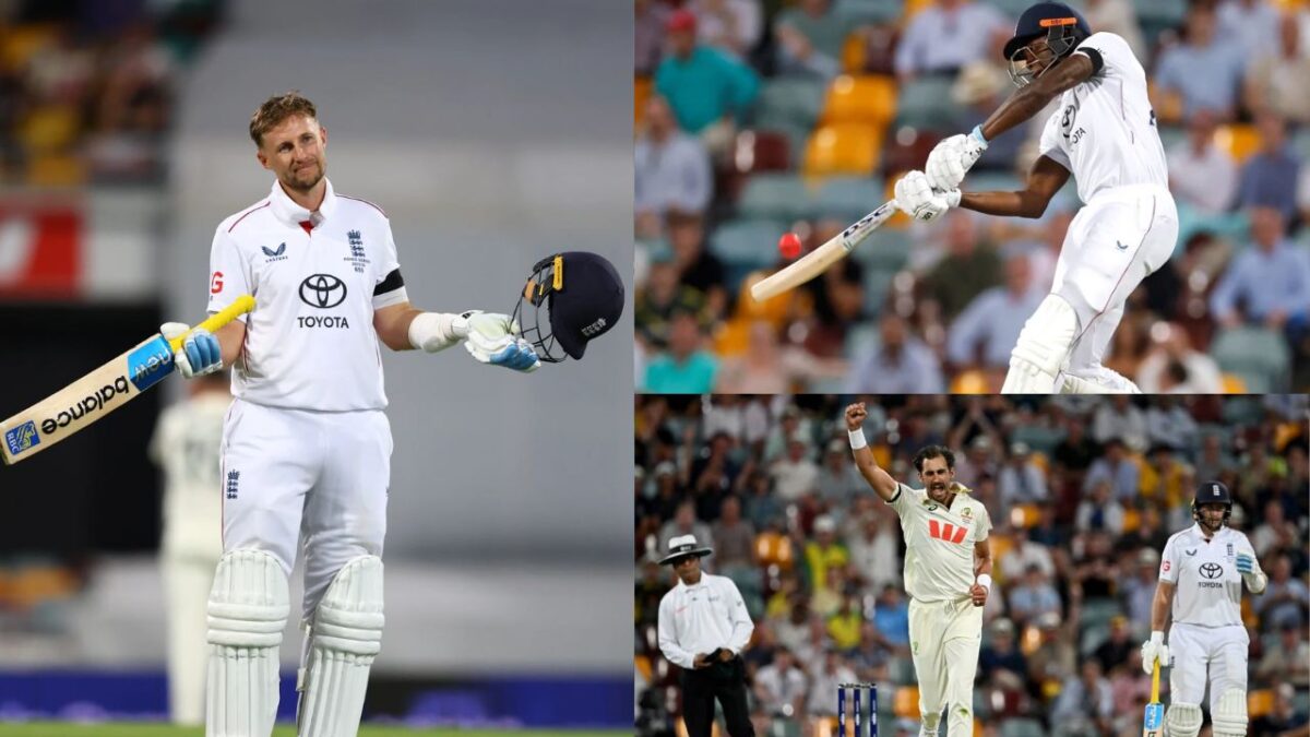 AUS vs ENG: ब्रिस्बेन टेस्ट के पहले दिन England ने 9 विकेट खोकर बनाए 325 रन, जो रूट ने ठोका 135 रन का नाबाद शतक