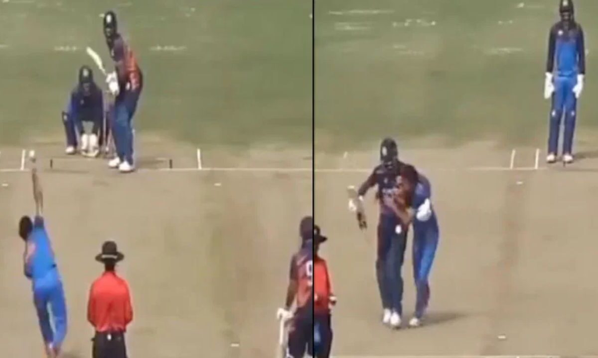 आउट होते ही गेंदबाज को Hardik Pandya ने लगा लिया गले, नहीं रख पाए भावनाओं पर काबू