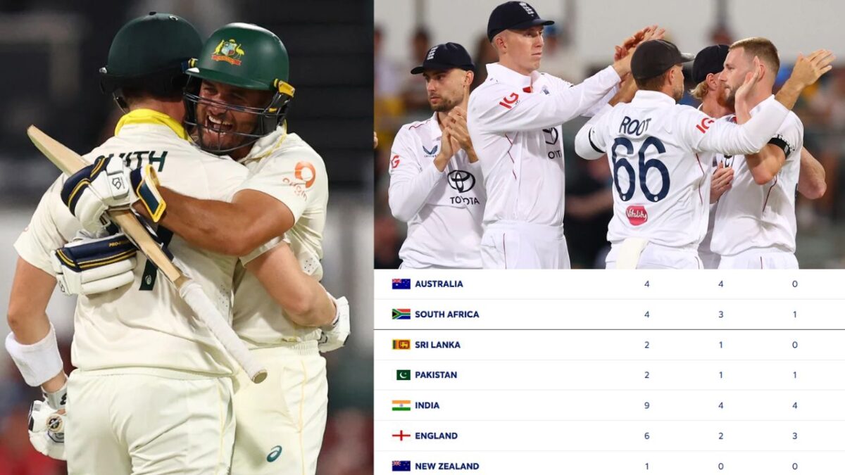 AUS vs ENG 2nd Test: ऑस्ट्रेलिया की जीत से बदला WTC पॉइंट्स टेबल का समीकरण, अब ये 2 टीमें फाइनल खेलने की दावेदार