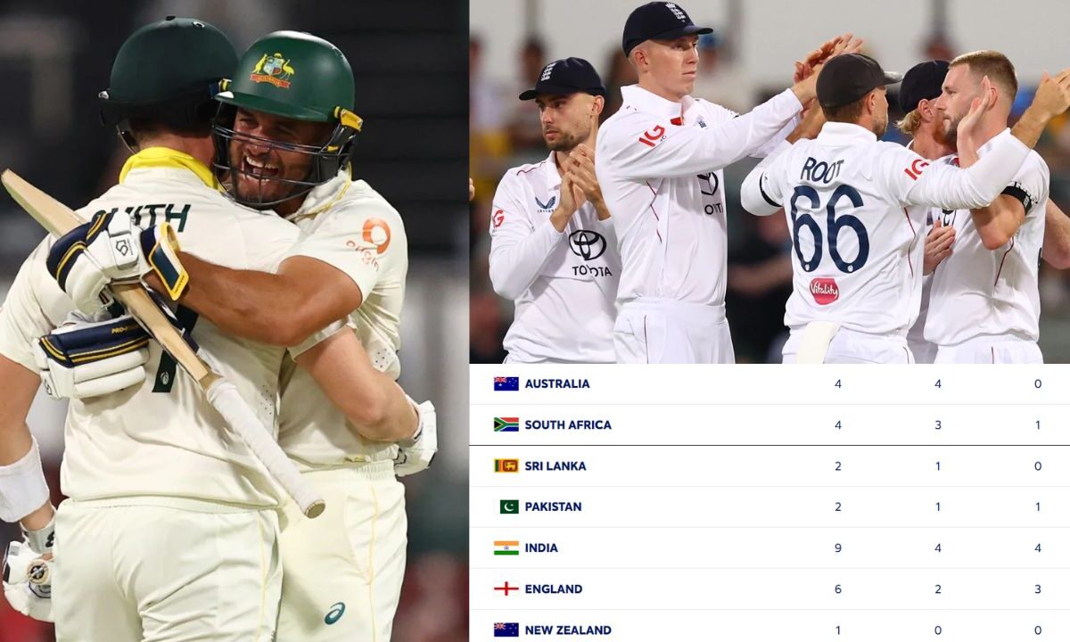 AUS vs ENG 2nd Test: ऑस्ट्रेलिया की जीत से बदला WTC पॉइंट्स टेबल का समीकरण, अब ये 2 टीमें फाइनल खेलने की दावेदार