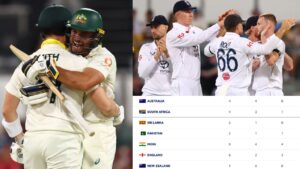 AUS vs ENG 2nd Test: ऑस्ट्रेलिया की जीत से बदला WTC पॉइंट्स टेबल का समीकरण, अब ये 2 टीमें फाइनल खेलने की दावेदार