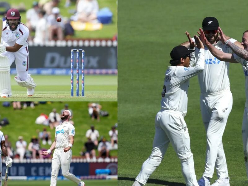 NZ vs WI: दूसरे टेस्ट के पहले दिन 205 रन पर सिमटी वेस्टइंडीज, New Zealand ने बिना विकेट खोए बनाए 24 रन