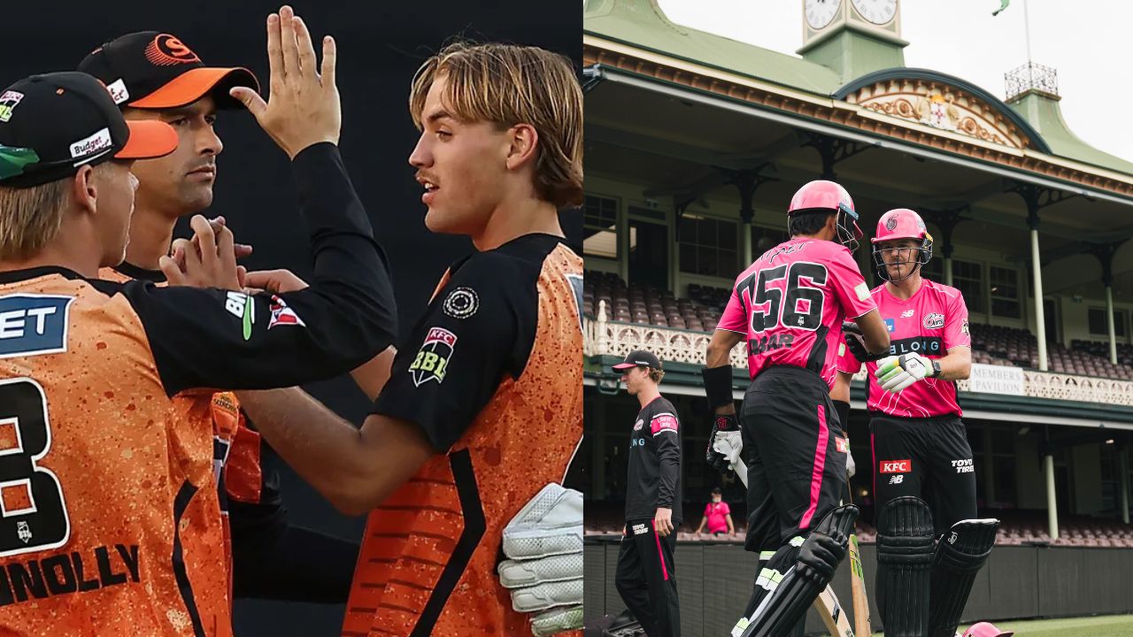 Perth Scorchers vs Sydney Sixers, Match Preview: प्लेइंग 11, पिच रिपोर्ट, लाइव स्ट्रीमिंग, मौसम, हेड टू हेड, इंजरी अपडेट डिटेल्स 2 Perth Scorchers vs Sydney Sixers, Match Preview: प्लेइंग 11, पिच रिपोर्ट, लाइव स्ट्रीमिंग, मौसम, हेड टू हेड, इंजरी अपडेट डिटेल्स