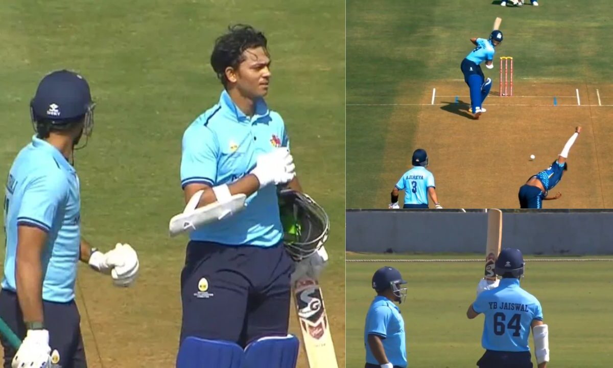 सैयद मुश्ताक ट्रॉफी में गरजा Yashasvi Jaiswal का बल्ला, 48 गेंद पर शतक ठोक मुंबई को दिलाई जीत