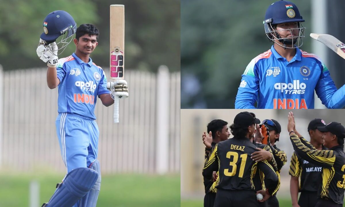 6,6,6,6,6,6,6,6.... वैभव सूर्यवंशी नहीं बल्कि इस बल्लेबाज ने India के लिए जड़ दिया 209 रन का दोहरा शतक, ठोके 17 चौके 9 छक्के