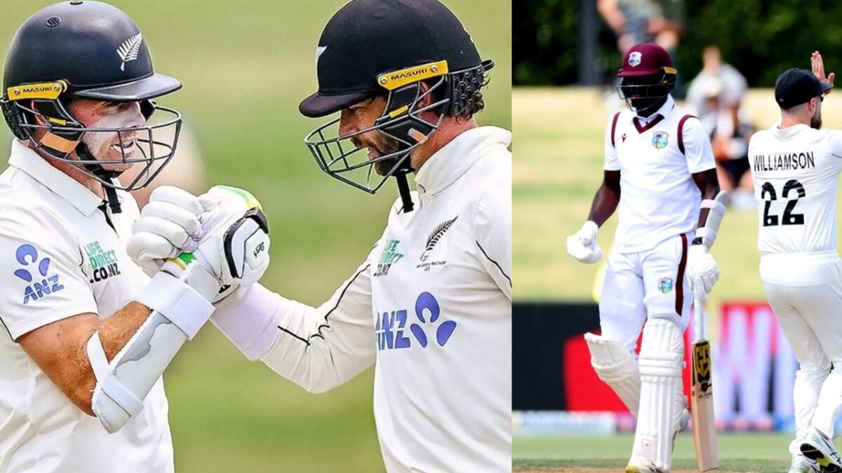 NZ vs WI: New Zealand ने दूसरी पारी 306/2 रन बनाकर की घोषित, लक्ष्य का पीछा करते हुए West Indies की भी सधी हुई शुरूआत
