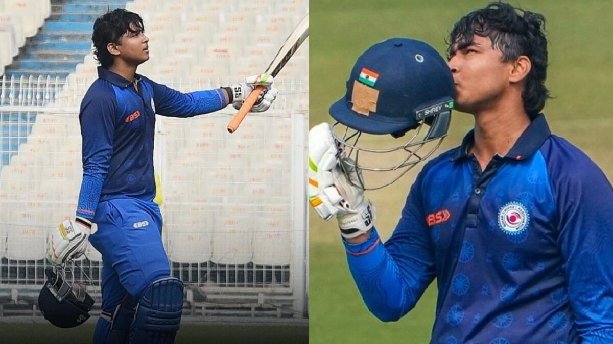 6,6,6,6,6,6.... विजय हजारे ट्रॉफी के पहले ही दिन गरजा Vaibhav Suryvanshi का बल्ला, खेली 190 रन की पारी, उड़ाए 16 चौके 15 छक्के