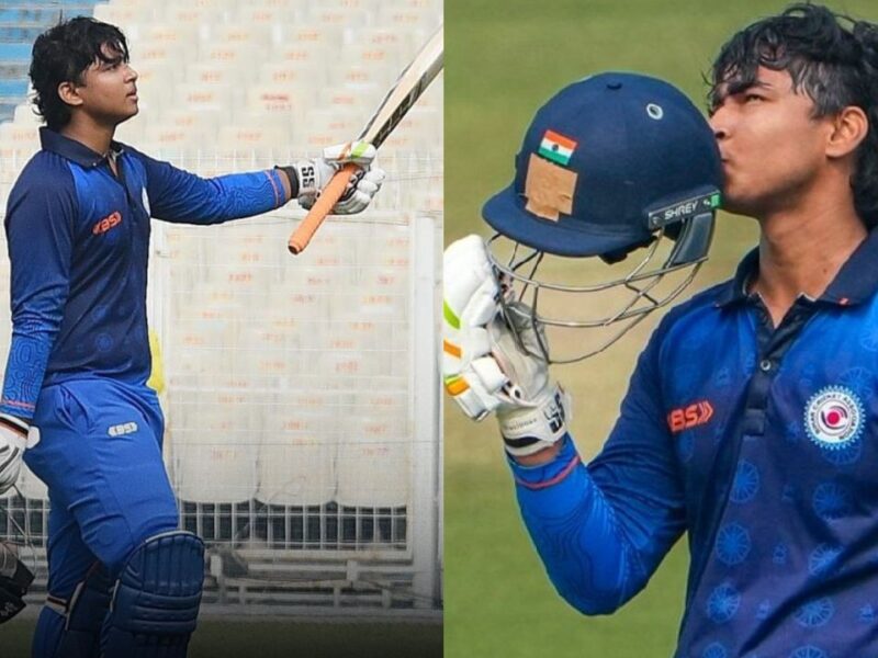 6,6,6,6,6,6.... विजय हजारे ट्रॉफी के पहले ही दिन गरजा Vaibhav Suryvanshi का बल्ला, खेली 190 रन की पारी, उड़ाए 16 चौके 15 छक्के