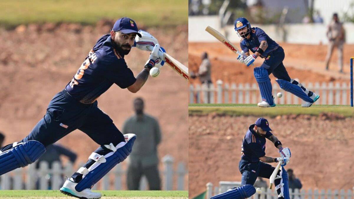 6,6,6,6,4,4,4,4....Virat Kohli ने विजय हजारे में मचाया तहलका, ठोका शानदार शतक, 101 गेंदों पर बनाए 131 रन