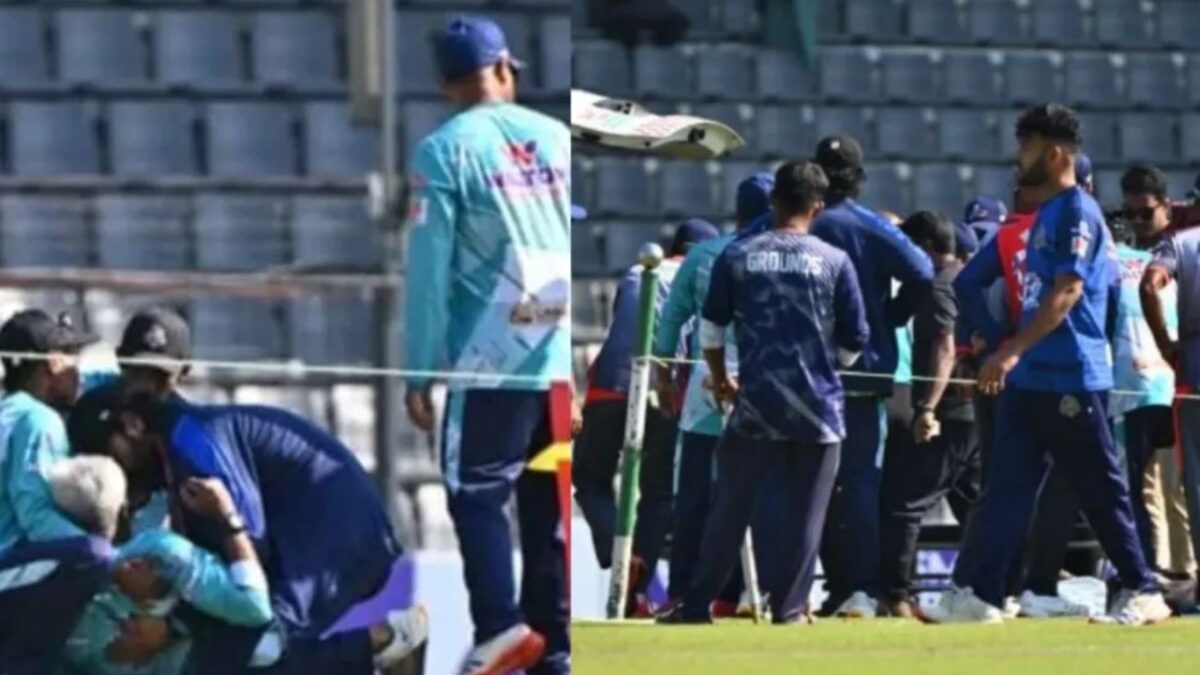 किसी ने दबाई छाती, तो किसी ने किया पंखा, Coach के मैदान पर ही दम तोड़ने वाला VIDEO आया सामने