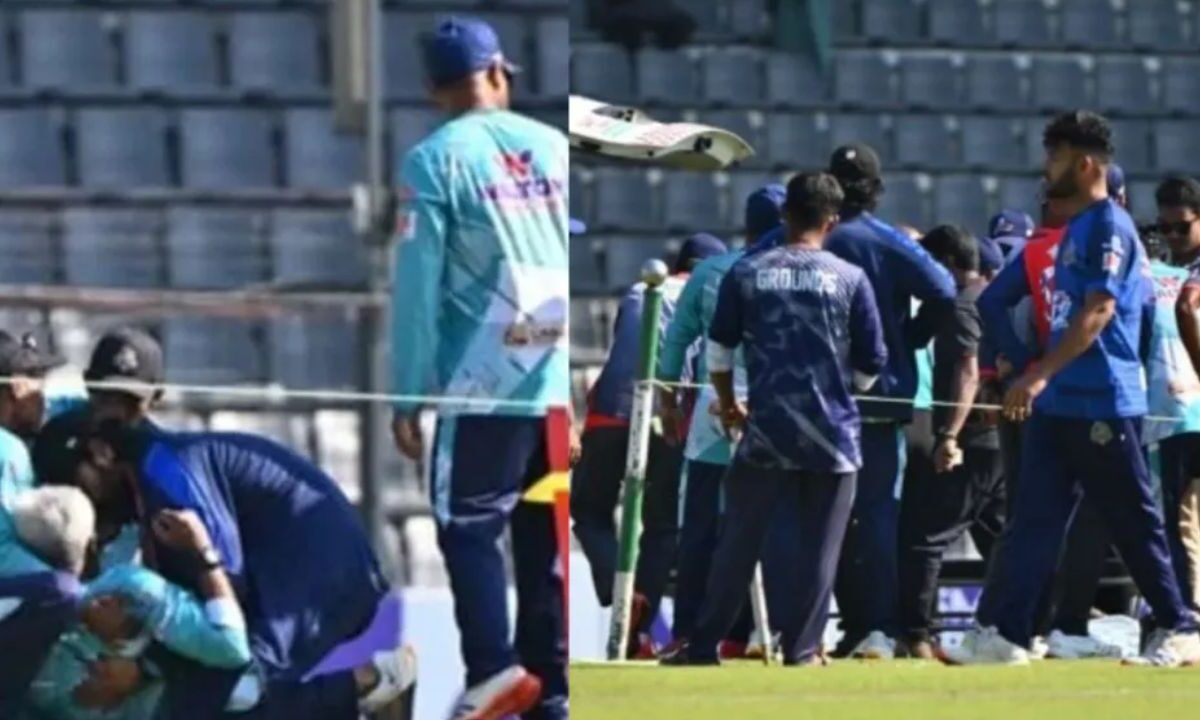 किसी ने दबाई छाती, तो किसी ने किया पंखा, Coach के मैदान पर ही दम तोड़ने वाला VIDEO आया सामने