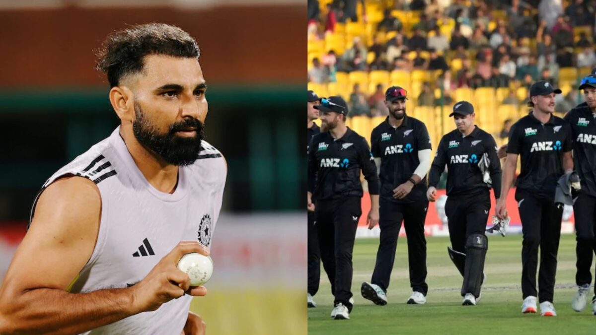 Mohammed Shami की न्यूजीलैंड ODI सीरीज में वापसी संभव, इस गेंदबाज को कर सकते रिप्लेस
