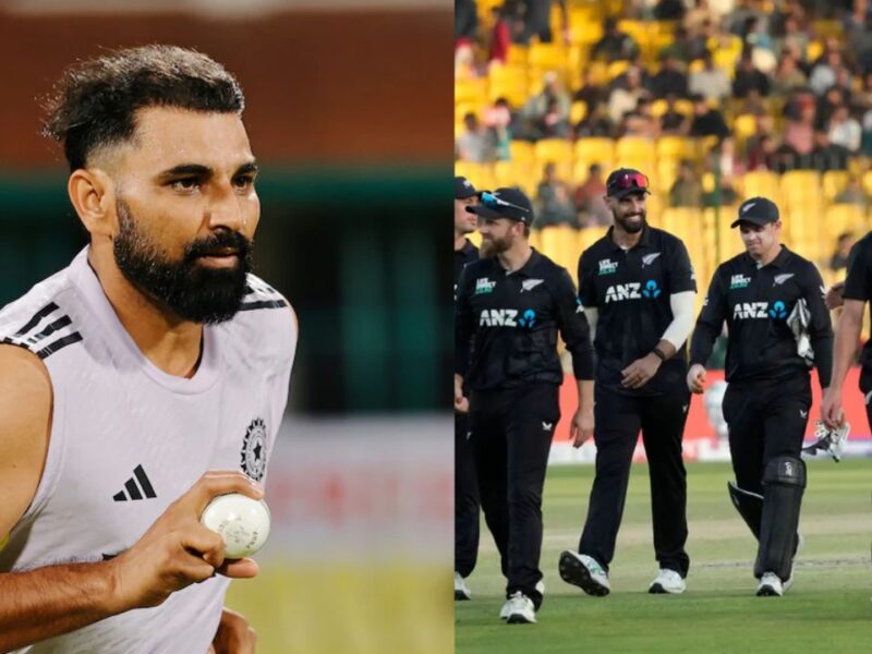 Mohammed Shami की न्यूजीलैंड ODI सीरीज में वापसी संभव, इस गेंदबाज को कर सकते रिप्लेस