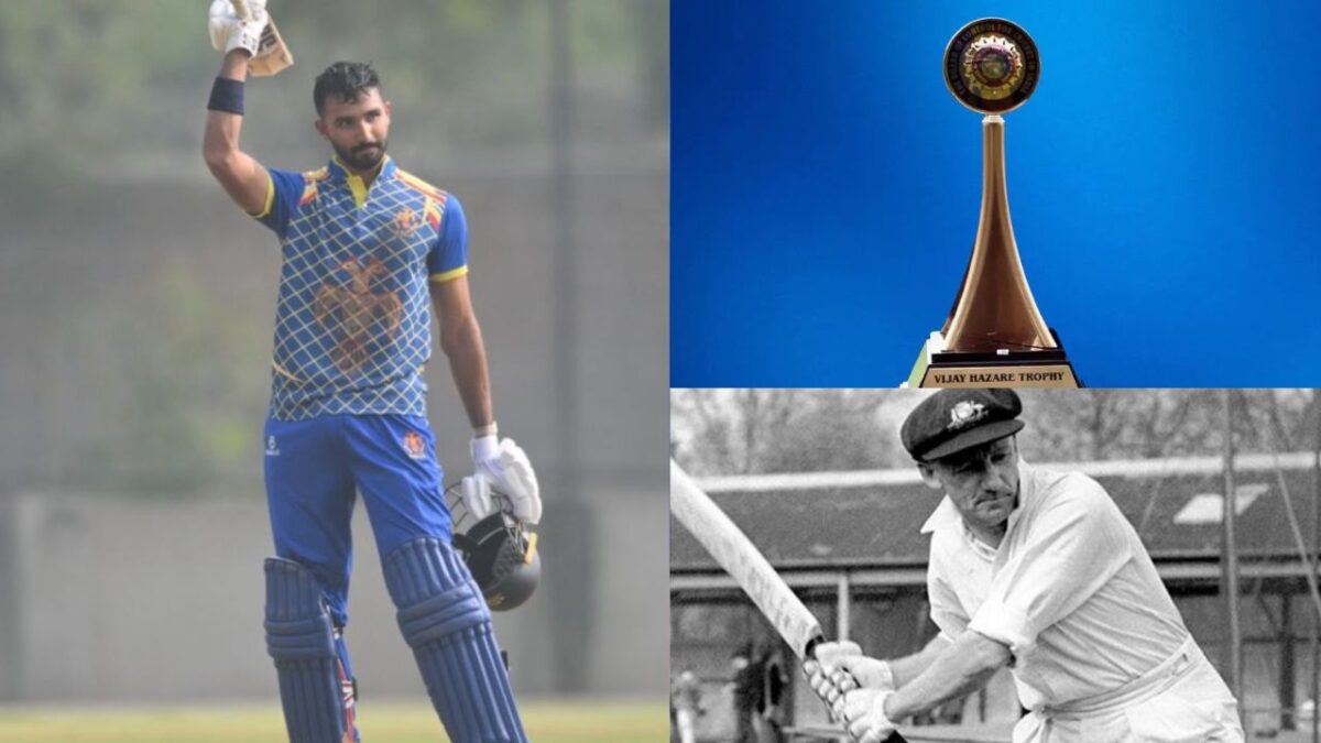 6,6,6,6,6,6.... Vijay Hazare का डॉन ब्रैडमैन बन गया हैं ये बल्लेबाज, 4 मैचों में ठोक दिए 3 शतक, New Zealand के खिलाफ अब मौका मिलना तय