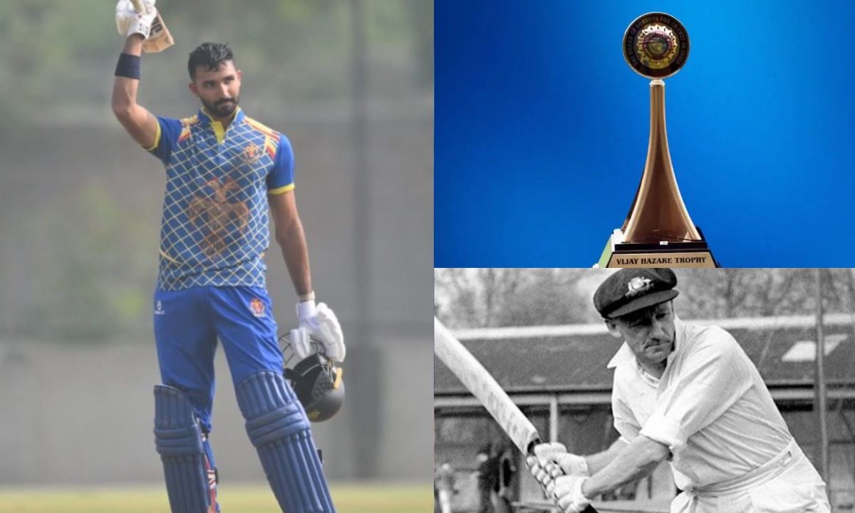 6,6,6,6,6,6.... Vijay Hazare का डॉन ब्रैडमैन बन गया हैं ये बल्लेबाज, 4 मैचों में ठोक दिए 3 शतक, New Zealand के खिलाफ अब मौका मिलना तय