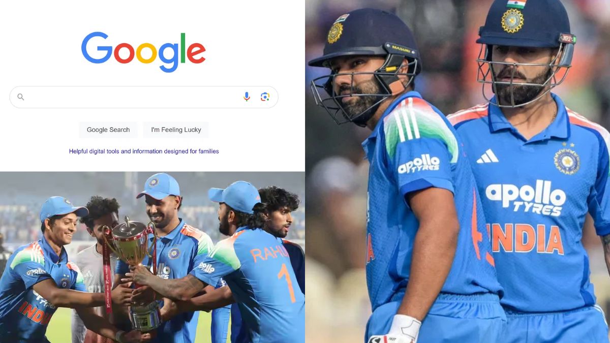 Top 3 cricketers who were most searched on Google in 2025, Rohit and Kohli's names are missing from the list.