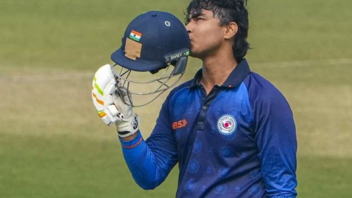 Vaibhav Suryavanshi smashed 190 (84) with 16 fours and 15 sixes in Vijay Hazare Trophy.