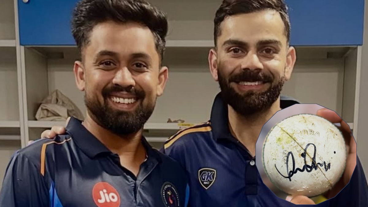 Virat Kohli showed great generosity towards the player who got him out, giving him a lovely gift that he will never forget.
