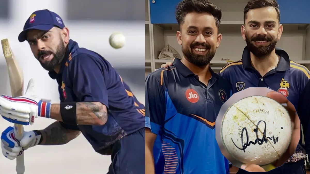 Virat Kohli showed great generosity towards the player who got him out, giving him a lovely gift that he will never forget.