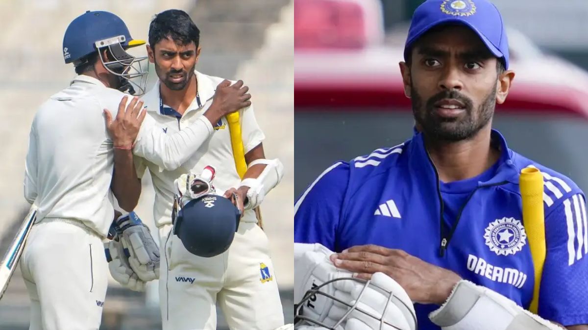 6,6,6,6,6,6,6.... Test specialist Abhimanyu Easwaran shines in T20, smashing 130 runs in 66 balls, hitting 13 fours and 8 sixes.