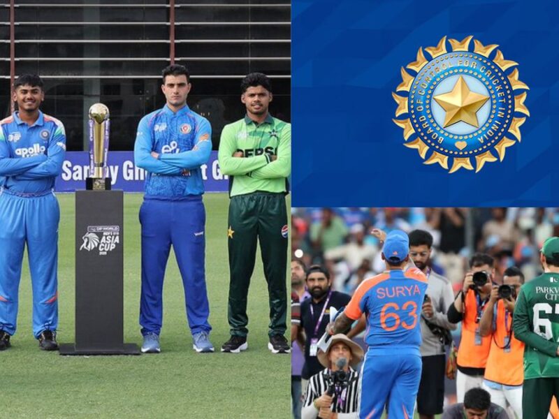 BCCI could shake hands with Pakistan; players from both countries will shake hands at the U19 Asia Cup.