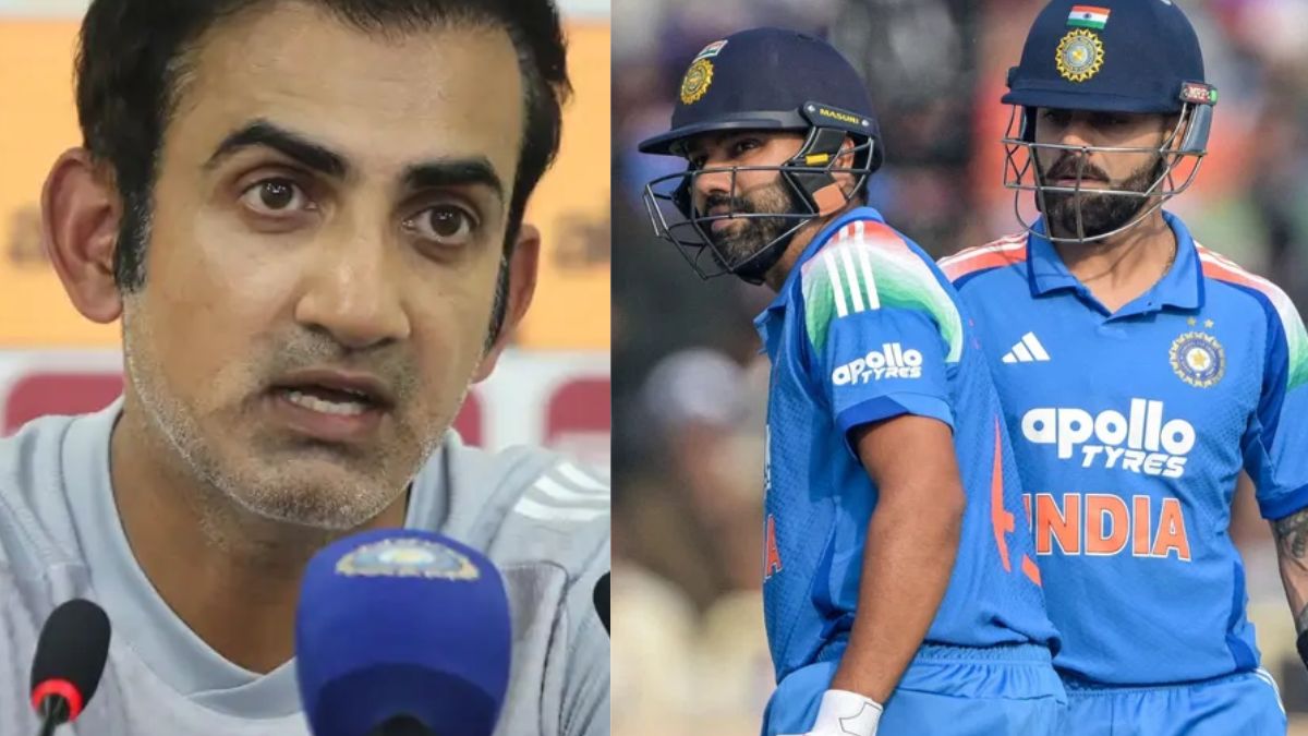 Virat Kohli and Rohit Sharma's 2027 World Cup places are still unconfirmed, with coach Gambhir saying, "We can't talk about two years away right now..."