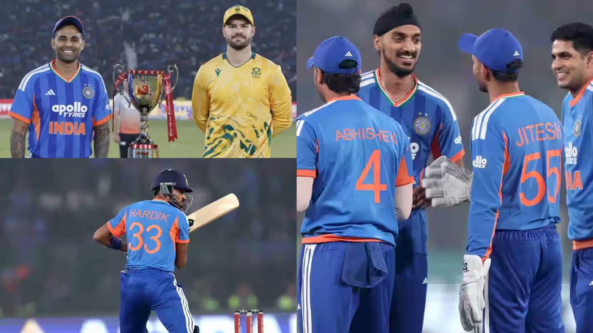 Ind vs SA 1st T20I Stats: India created history by defeating South Africa by 101 runs, Bumrah, Tilak and Hardik were not far behind, a total of 19 records were made in the match.