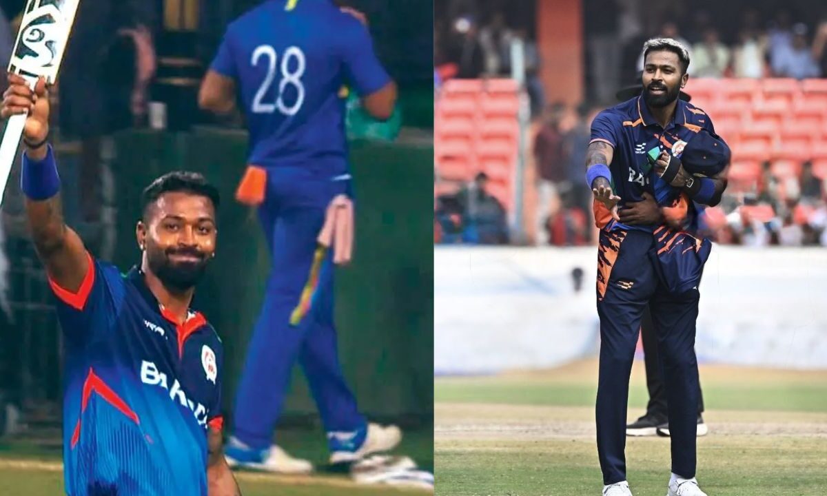 6,6,6,6,4,4,4.... वापसी मैच में Hardik Pandya की करिश्माई पारी, 42 गेंद पर 77 नाबाद रन ठोक बड़ौदा को दिलाई जीत