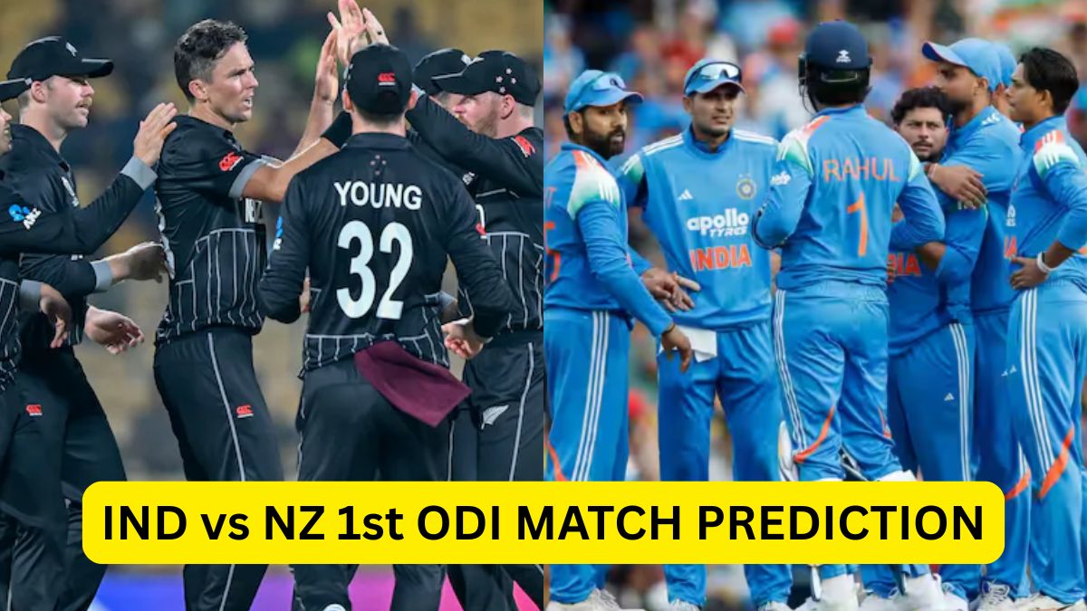 IND vs NZ 1st ODI MATCH PREDICTION: This team will win, and the score won't be 250 runs, but this much instead.