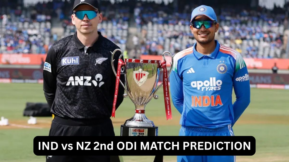 IND vs NZ 2nd ODI MATCH PREDICTION: Will New Zealand take revenge or will India win again? Find out what the first innings score will be.