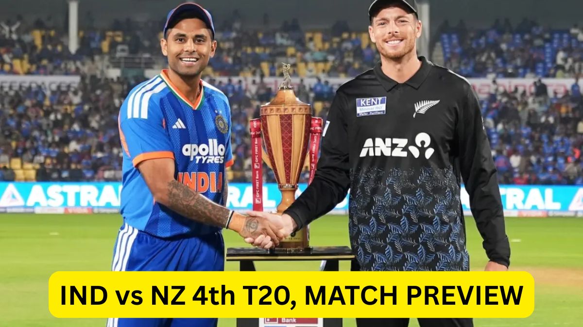IND vs NZ 4th T20, MATCH PREVIEW: Playing XI, Pitch Report, Live Streaming, Weather, Head-to-Head, Injury Update Details