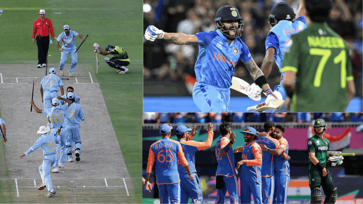 भारत बनाम पाकिस्तान: टी20 वर्ल्ड कप हिस्ट्री में किस टीम के पास अधिक जीत, जानें किसका रहा हैं इस टूर्नामेंट में दबदबा 1